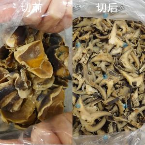 工程款切絲機(jī)客戶來(lái)廠現(xiàn)場(chǎng)試機(jī)！