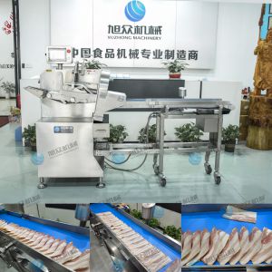 GC-168切片機(jī)，切1mm和2mm培根片